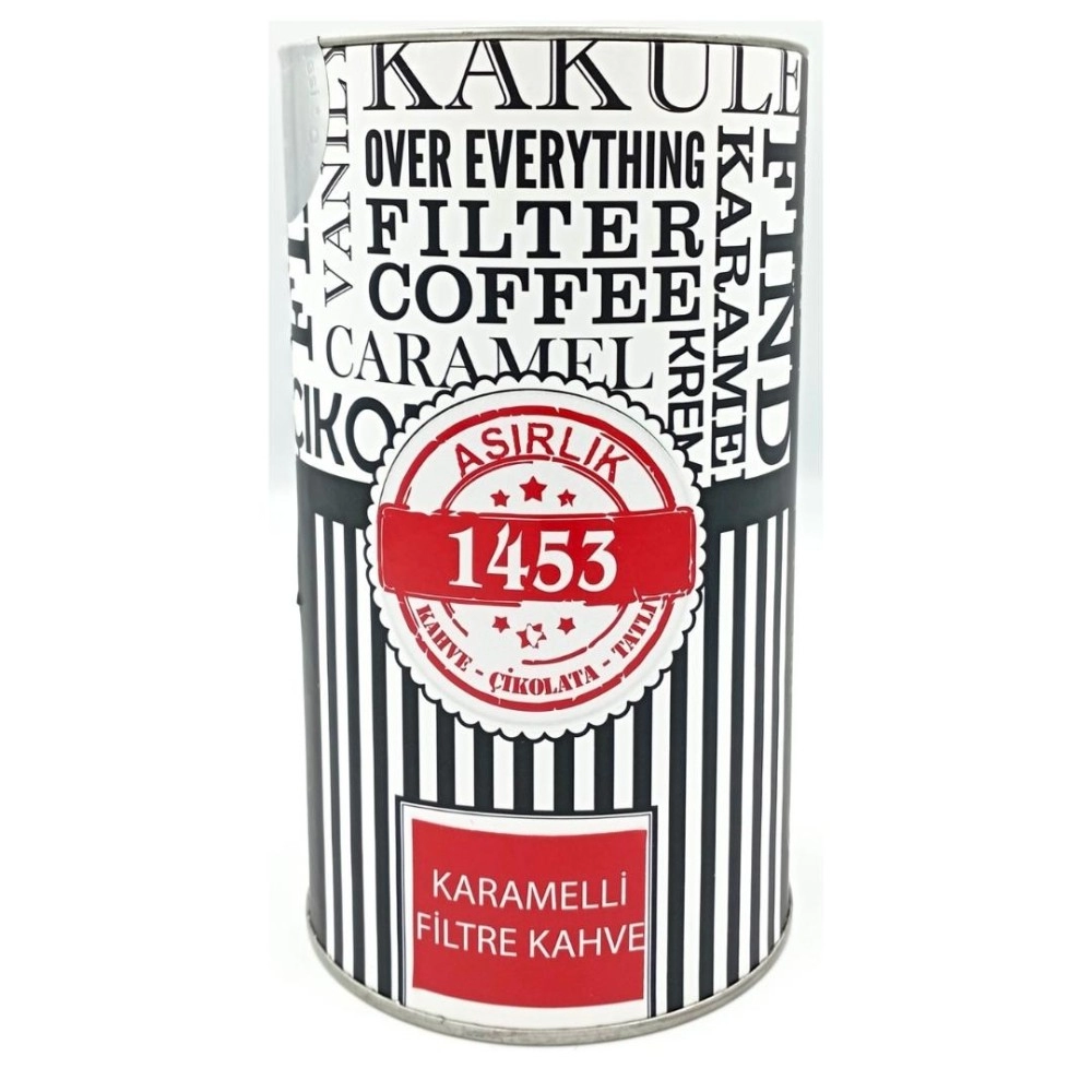 Asırlık 1453 Karamelli Filtre Kahve Silindir